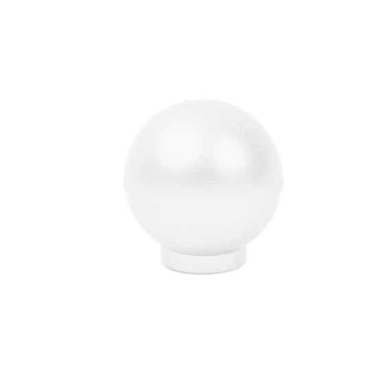 Ручка кнопка мебельная пластик белая 412.001 MEBTECH - 1