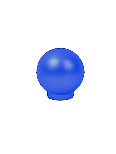 Ручка кнопка мебельная пластик голубая 412.001 MEBTECH - 1