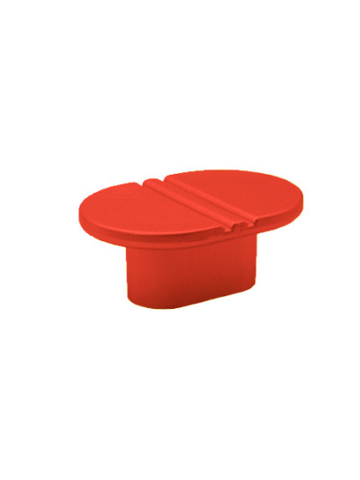 Ручка кнопка мебельная 412.035 (ПФ 34 красный) MEBTECH - 1