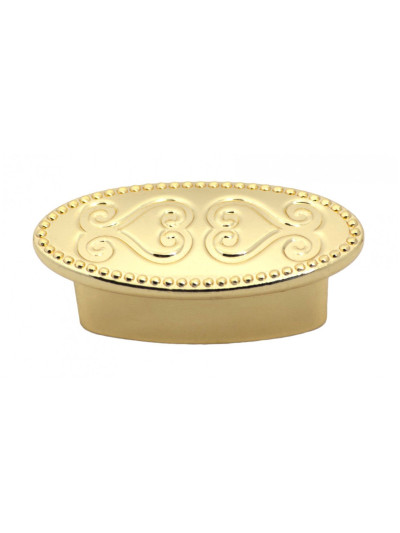 Ручка кнопка мебельная 32 мм KALPLI SELVI Золото 6087-01 MEBTECH - 1