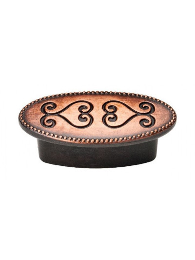 Ручка меблева кнопка 32 мм KALPLI SELVI Мідь 6087-09 MEBTECH - 1