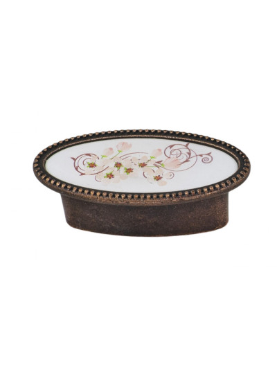 Ручка кнопка мебельная 32 мм SELVI DUGME Медь-Гиацинт 6085-09/054 MEBTECH - 1