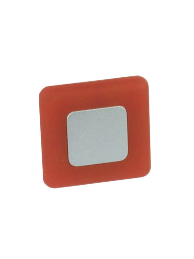 Ручка кнопка мебельная РП-14 ЖК Красная MEBTECH - 1