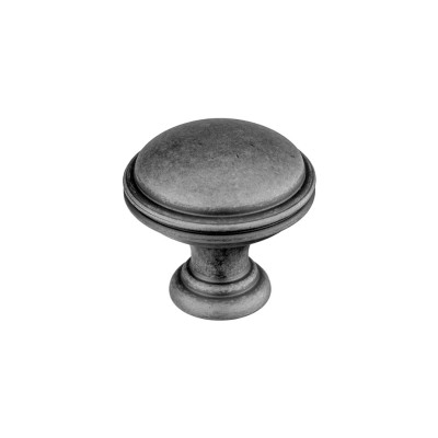 Ручка кнопка мебельная GR49-G0031 античное серебро MEBTECH - 2