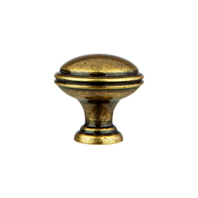 Ручка кнопка мебельная GR49-G0035 античная бронза MEBTECH - 1
