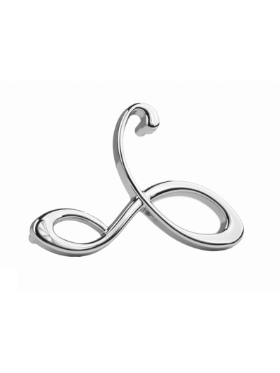 Ручка декоративная DU 22/96 хром, левая ROLLA - 1