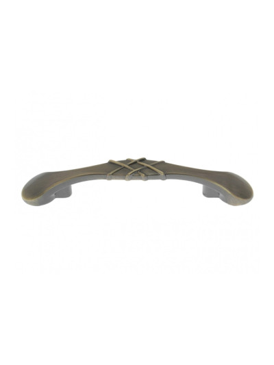 Ручка мебельная дуга D 100/76 AB NW Золото ROLLA - 1