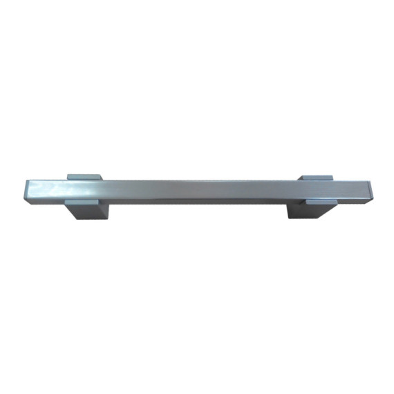 Ручка для мебели рейлинговая 412.033 (К02-КМ05, L128мм) алюм+браш EteraPlast - 1