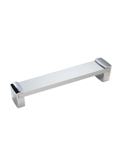 Ручка для меблів скоба ALM VEGE BOY 160 мм Хром-матовий хром 14.411-03 MEBTECH - 1