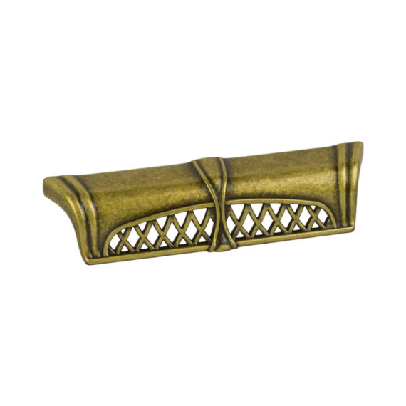 Ручка для мебели профильная РГ 225 Античное золото MEBTECH - 1