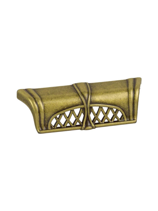 Ручка для мебели профильная РГ 226 Античное золото MEBTECH - 1 Ручка для мебели профильная РГ 226 Античное золото MEBTECH - 1