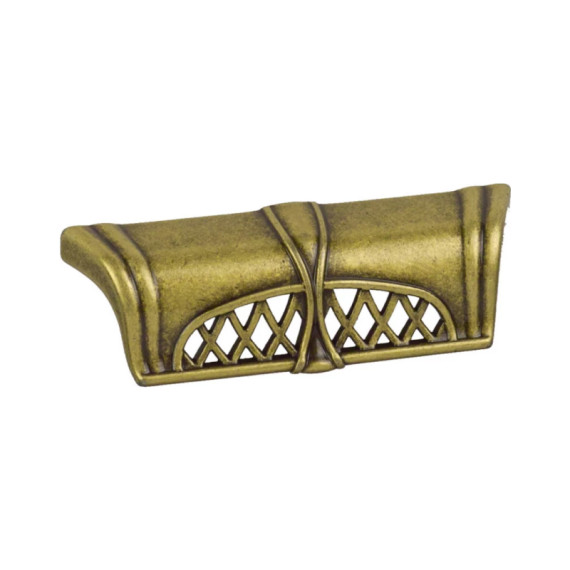 Ручка для мебели профильная РГ 226 Античное золото MEBTECH - 1