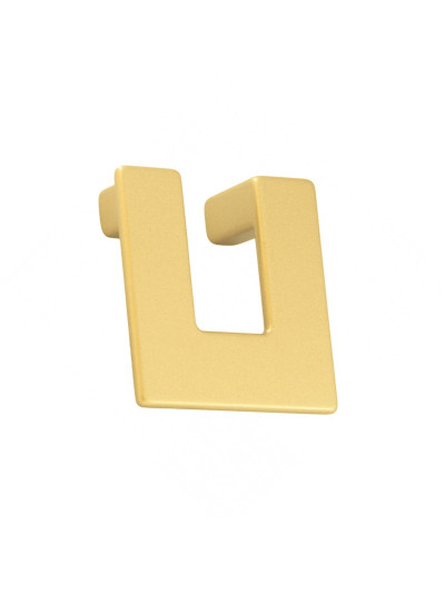 Ручка для меблів кнопка 32 мм LADA Матове золото 5430-04 MEBTECH - 1