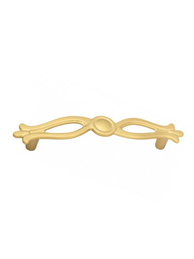 Ручка для меблів скоба 96 мм SAHRA Матове золото 5449-04 MEBTECH - 1