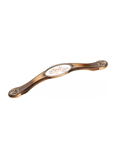 Ручка для меблів дуга 128 мм SELVI Мідь-Гіацинт 5414-09/054 MEBTECH - 1