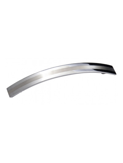 Ручка для мебели дуга 128 мм KEREM Хром-Сталь-Хром 5176-06/021  MEBTECH - 1