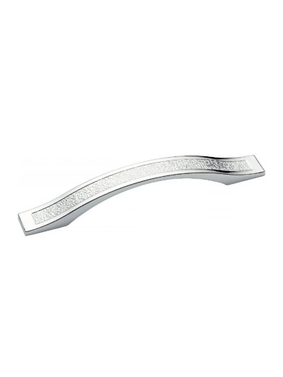 Ручка для меблів дуга 128 мм SEYLAN Хром 5516-06 MEBTECH - 1
