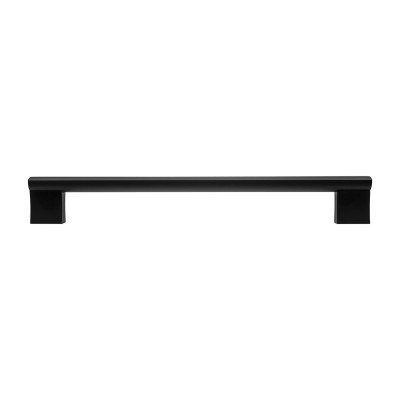 Ручка для мебели рейлинговая FF 1/226/192 черный  MEBTECH - 1