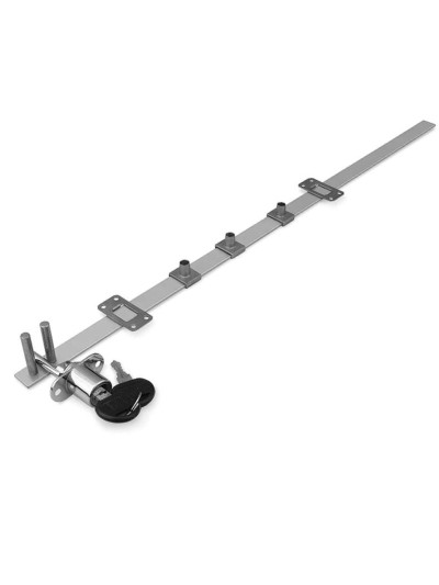 Замок меблевий центральний фронтальний L-500 MEBTECH - 1