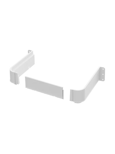 Пластиковый ограничитель для сифона MESAN 300 мм, Белый П-образный MESAN - 1