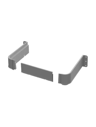 Пластиковый ограничитель для сифона MESAN 300 мм, Серый П-образный MESAN - 1