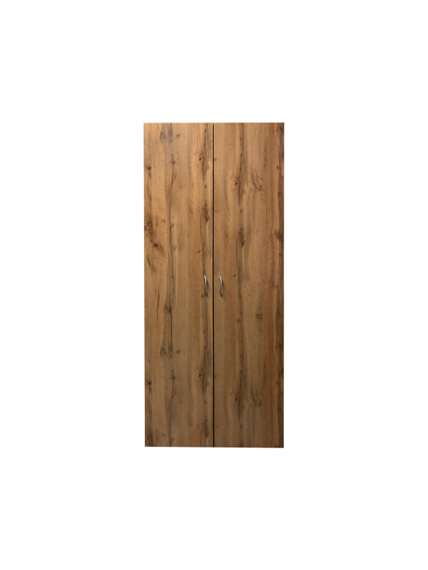 Шкаф для верхней одежды 800х2000х380 Графит MEBTECH - 1