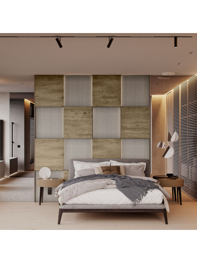 ЛДСП Kronospan 2800х2070x18 мм Дуб Сільверджек Горіховий K544 PW Kronospan - 1 2