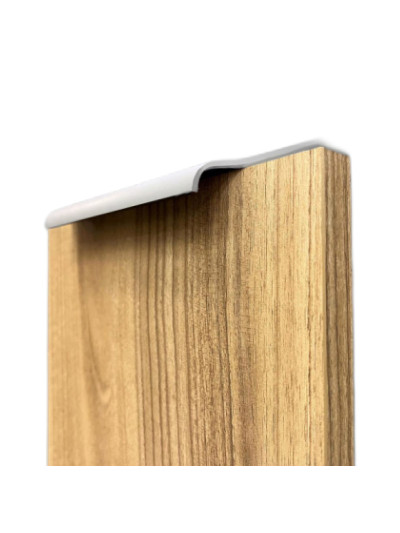 Профіль - ручка алюмінієвий  3м (під фарбування)  - 1