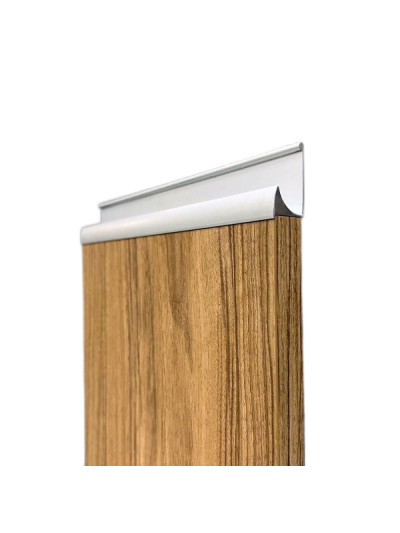 Профіль-ручка алюмінієвий, 3м (під фарбування)  - 1