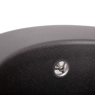 Мийка кухонна врізна Granado Vitoria black shine (D 510mm)  - 2