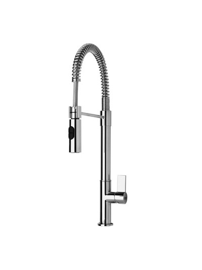 Смеситель кухонный FRANKE Fox Pro (гибкий шланг), хром FRANKE - 1