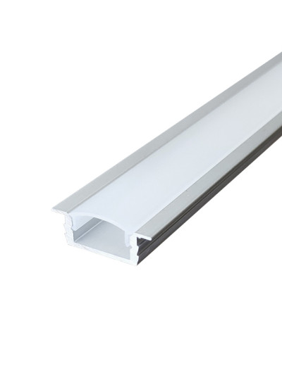 Профиль алюминиевый с рассеивателем ЛПВ7 ВРЕЗНОЙ, 2 м  - 1