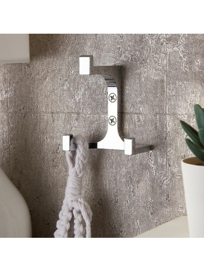 Крючок для одежды 0101 хром  - 1 2