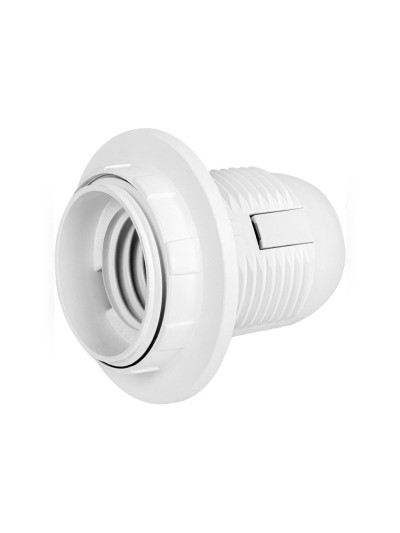 Патрон пластик- люстра Білий Е-27  - 1