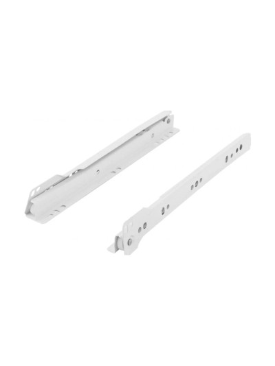 Направляючі роликові 250 мм білі ROLLA - 1