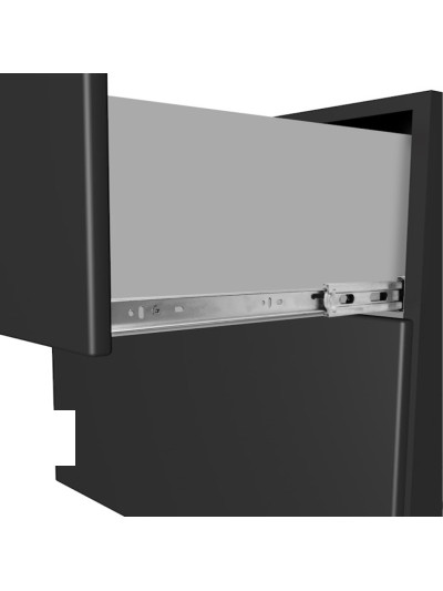 Направляющая шариковая телескопическая 450 мм Н-45  - 1 2