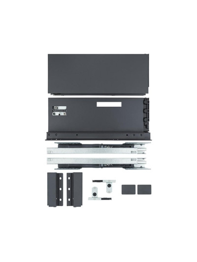 Тандембокси 450 мм Н118мм Графит Slim ДС під ДСП16мм  - 1