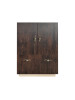 Шкаф для белья 1110х720х500 распашной Коричневый MEBTECH - 1