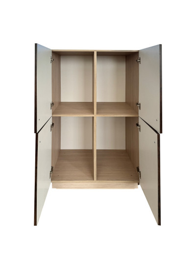 Шафа для білизни 1356х720х500 розпашна Коричнева MEBTECH - 1 2