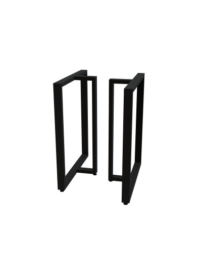 Опора для стола Loft Di Ferro RIBELLE BLK 732х650х200 Черная DI FERRO - 1 2