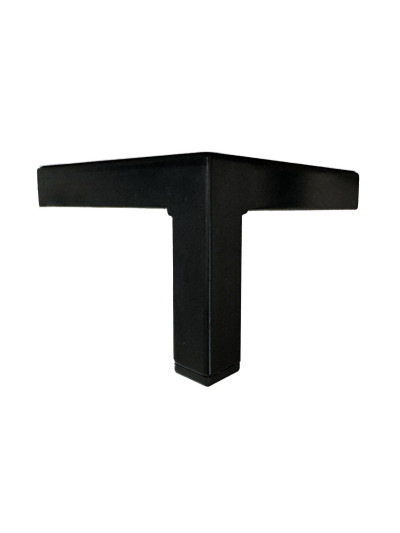 Ножка 108 металлическая H100 мм Черная  - 1