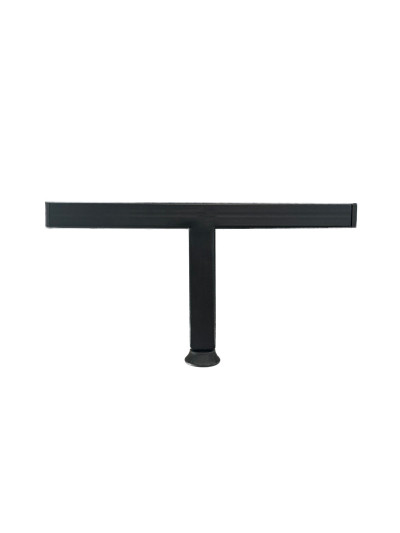 Ножка LOFT Т108 металлическая H120 мм Черная  - 1