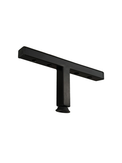 Ніжка LOFT Т108 металева H120 мм Черная  - 1 2