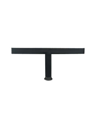 Ножка LOFT Т108 металлическая H100 мм Черная  - 1