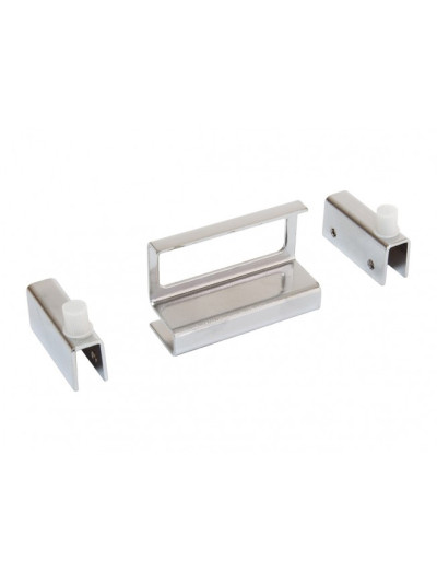 Петлі для скла ZS 9004 хром  - 1