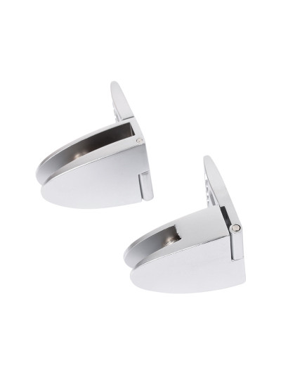 Петля для стекла Siso 4-6 мм матовый овальный. SISO - 1 2