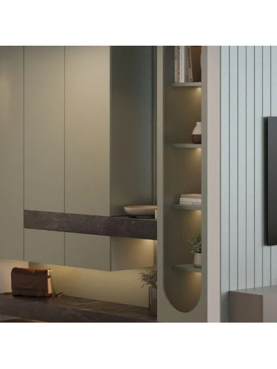 Фасад МДФ AGT Spectrum Голубий мат 6025 AGT - 1 2