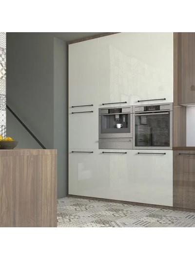 Фасад МДФ AGT Металік білий глянець 699 AGT - 1 2