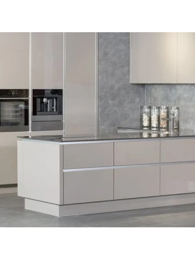 Фасад МДФ AGT Світло-сірий глянець 6008 AGT - 1 2