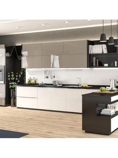 Фасад МДФ AGT Кава з молоком глянець 623 AGT - 1 2